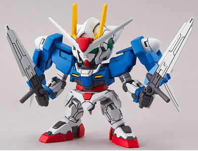 日本bandai 万代 sd bb q版 新系列ex-standard 008 00高达 零零