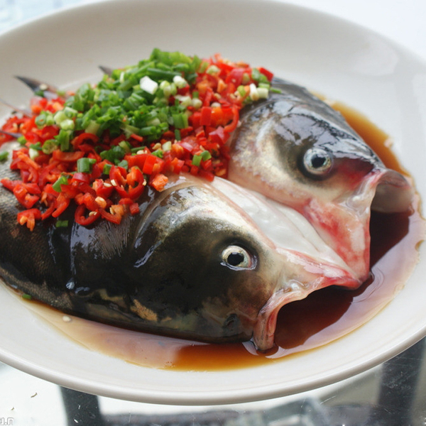 北京闪送千岛湖野生纯天然有机鱼头5斤一个精品剁椒鱼头王