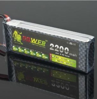 4v航模大容量 2s 2200mah30c环奇734车用美嘉欣f45锂电池