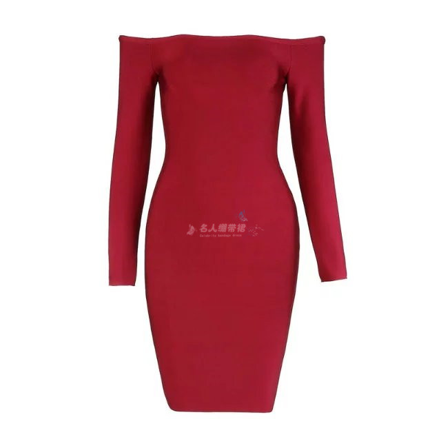 Купить Вечерние платья Бандажное платье мода темперамент новый стиль с ...