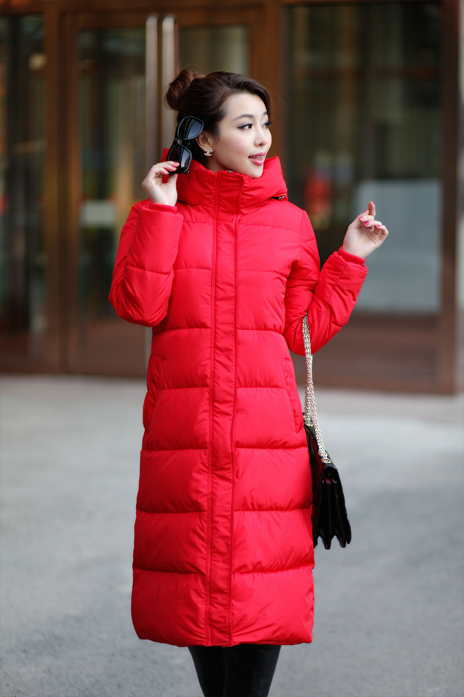 Sofi line длинная куртка Корея