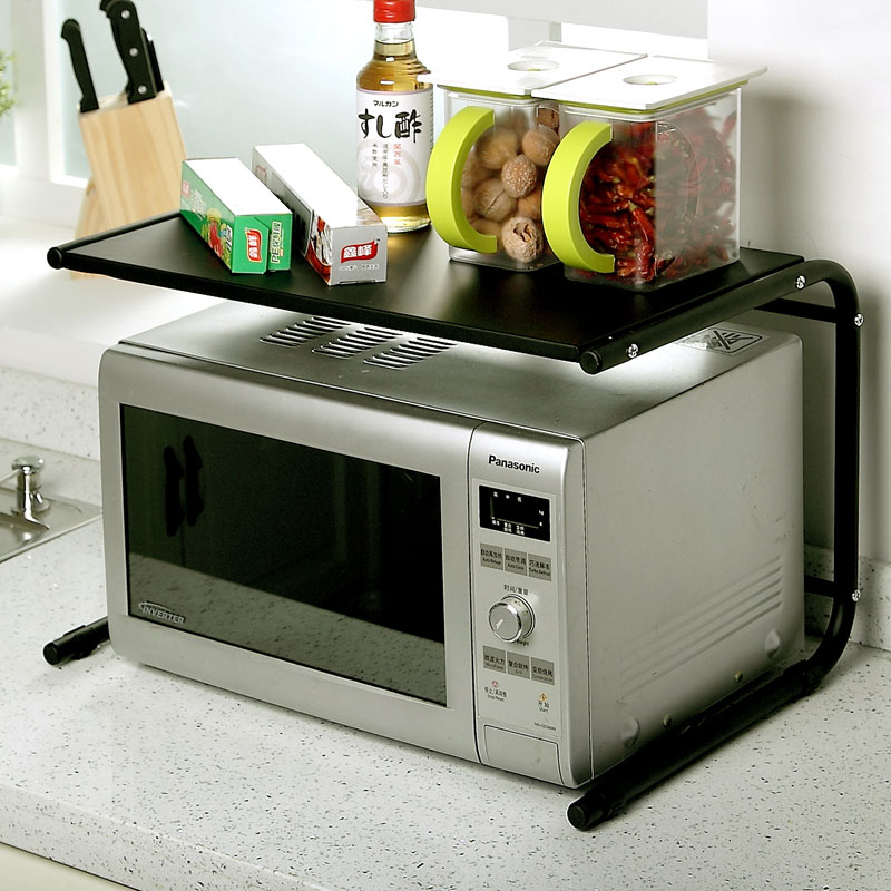 Double Iron Microwave Shelf Corner Ikea Kitchen Storage Rack Double Iron Microwave Shelf Corner Ikea Kitchen Storage Rack Seasoning Oven