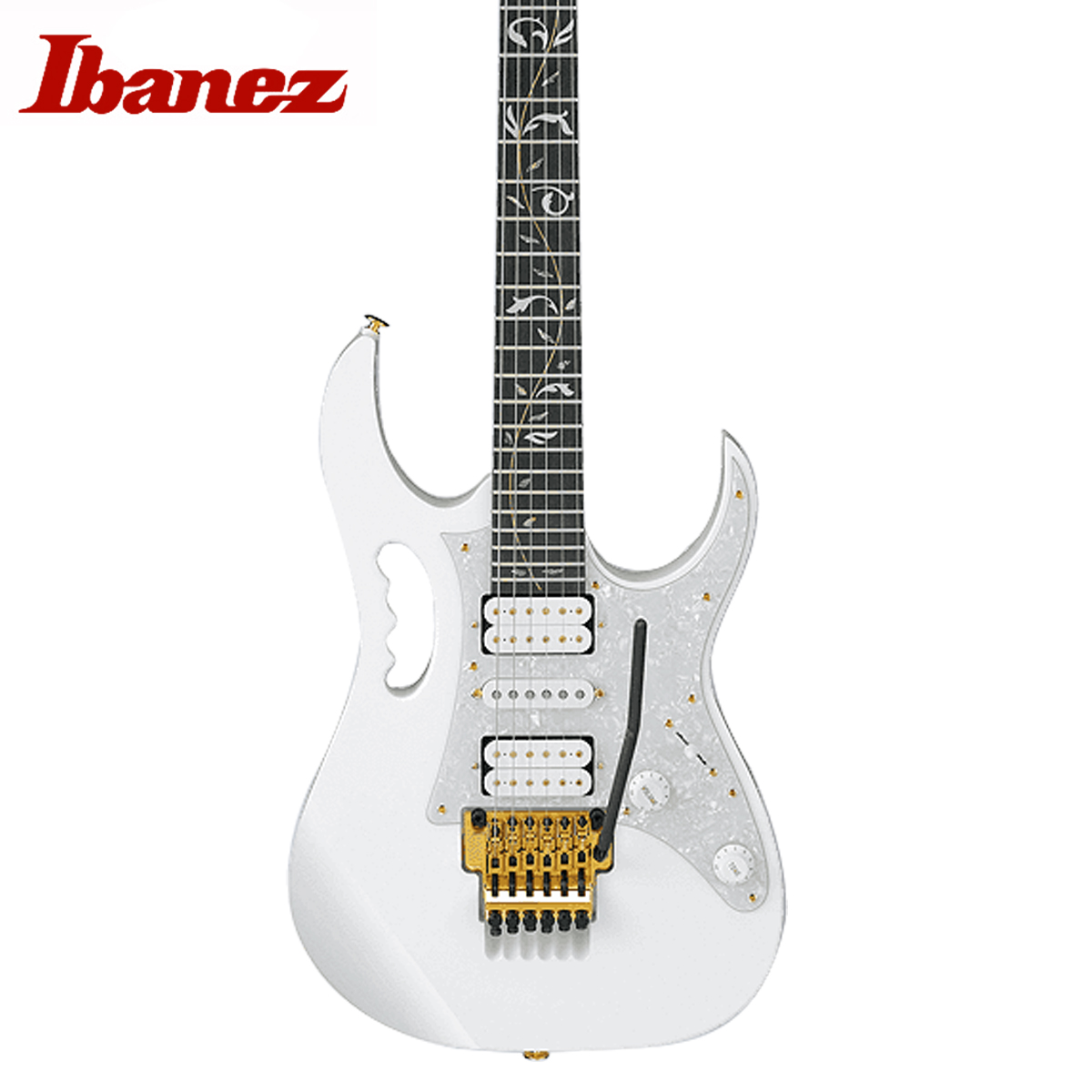 日本产ibanez依班娜电吉他jem 7v双摇24品steve vai签名款带琴盒