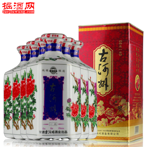 整箱6瓶装 42度古河州精装一品 纯粮浓香型白酒500ml*6 特价包邮