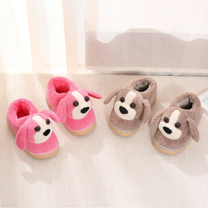 Chaussons enfants en suède pour hiver - semelle autre - Ref 986001 Image 21