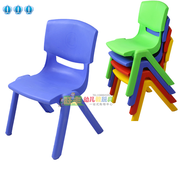 幼儿园加厚成人椅桌椅批发儿童塑料靠背椅小学生中学生椅子凳子