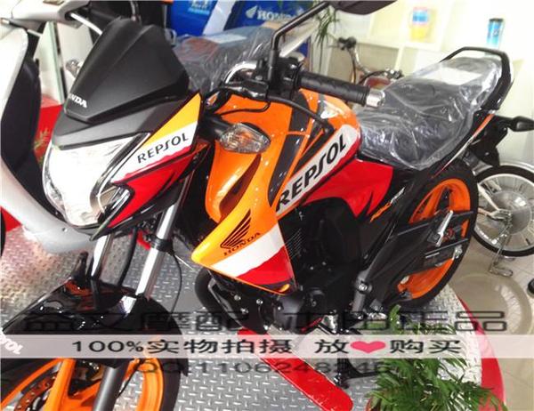 五羊本田摩托幻影150摩托车广州honda150rr 本田赛车 街车 跑车越