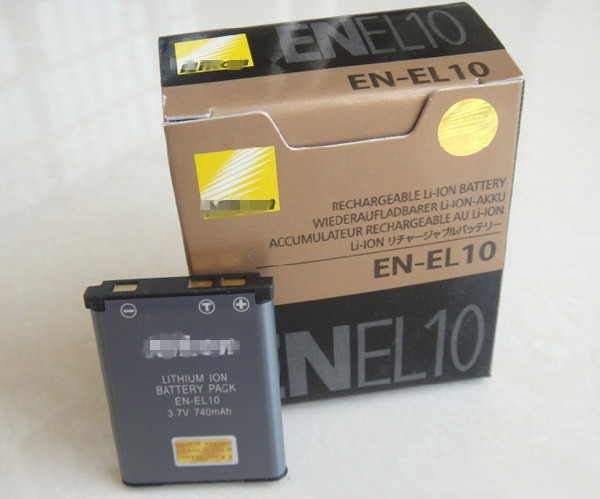 原装尼康en-el10相机电池s230 s3000 s4000 s5100 s700 s570包邮