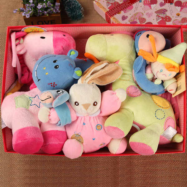 初生婴儿礼盒套装新生儿婴幼母婴用品玩具宝宝满月礼物百天礼包邮