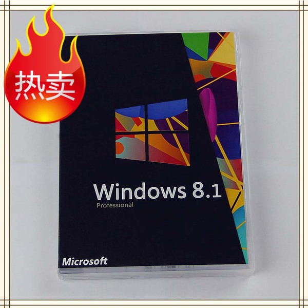 正版win8.1专业版系统盘windows8安装盘企业版32位64位/盒装 电脑