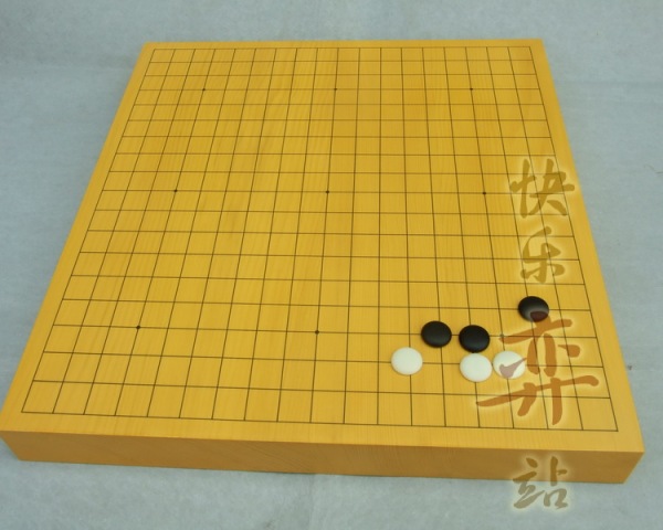 乌龙棋具厂正品 5cm 新榧木围棋盘 实木拼板 围棋棋盘 特价