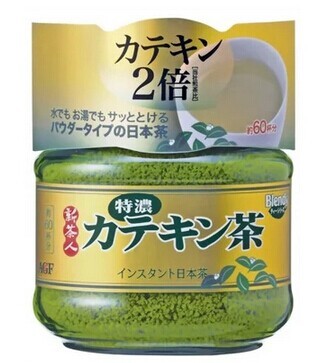 日本进口 agf新茶人特浓抹茶粉 美肤抗氧化 日本国产茶