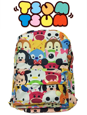 包邮chocoolate tsum 米奇米妮迪士尼卡通双肩背包学生书包