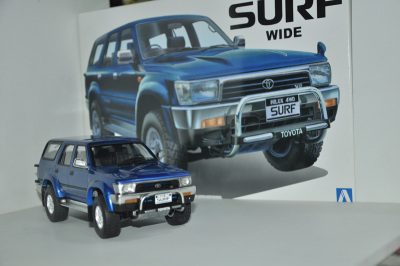 青岛社 1 24 toyota hilux surf wide 4wd suv 04414 车模代工