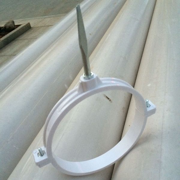 pvc排水管抱箍工程塑料200mm管卡管夹管钉固定扣喉箍管箍110 160