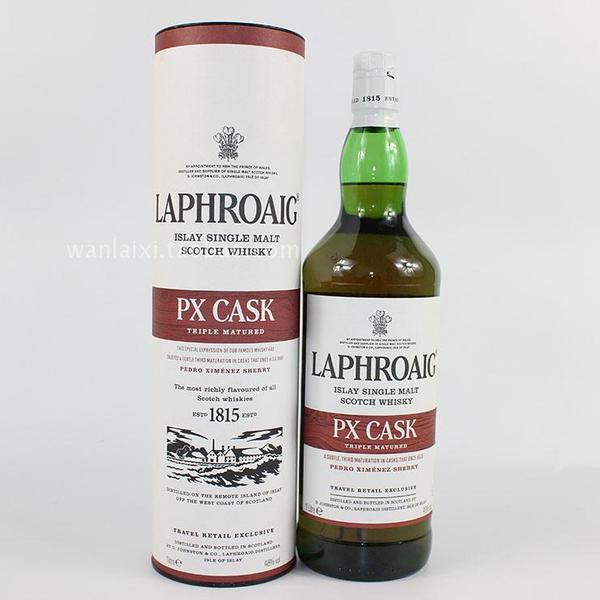 laphroaig 拉弗格 px cask px雪莉桶 单一麦芽威士忌 48/1l