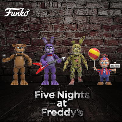 funko pop 玩具熊的五夜后宫 fnaf pack 2 套装公仔模型手办8864