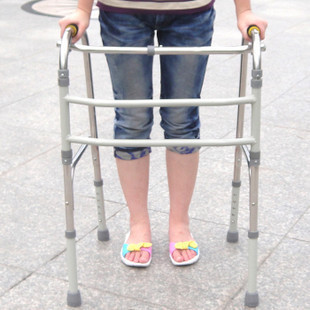 老人助行器残疾人助步器老年人四脚拐杖拐棍可折叠步行器拐