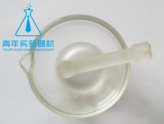 实验室器材 玻璃研钵 60mm 研磨器 研药碗 捣药罐 捣碎钵 含研棒