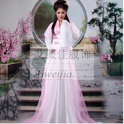 古代服装仙女唐朝汉服演出服古典舞蹈襦裙公主贵妃 ...