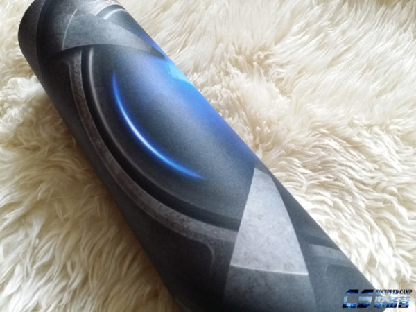 实物拍照 qpad ct蓝准心/红 准星限量版电竞游戏鼠标垫 表面图层