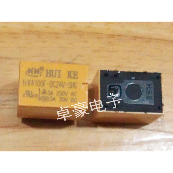 hui ke 汇科 hk4100f-dc24v-shg 六脚 继电器 全新原装正品