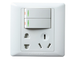 Shanghai Songri S2000 серия -серия -двойной двойной образец пять -отверстие 10А гнета