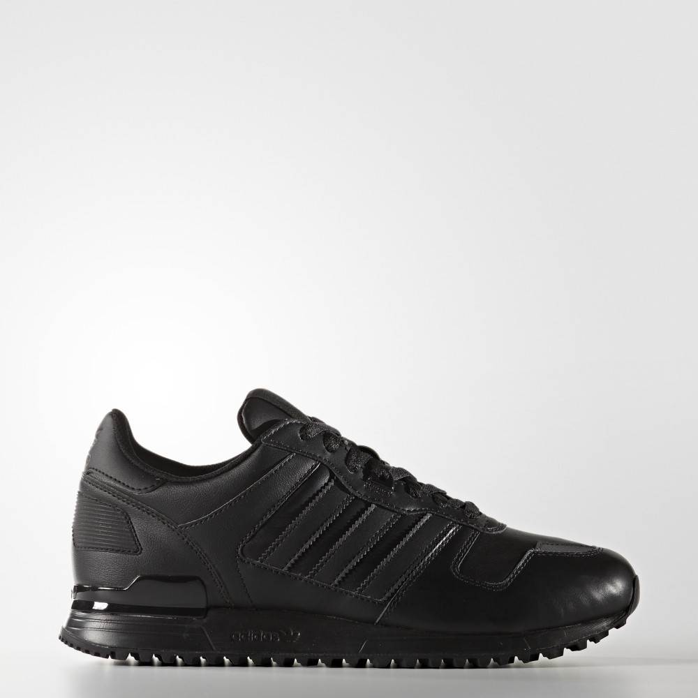 ZX 700 adidas Originals черные кожаные