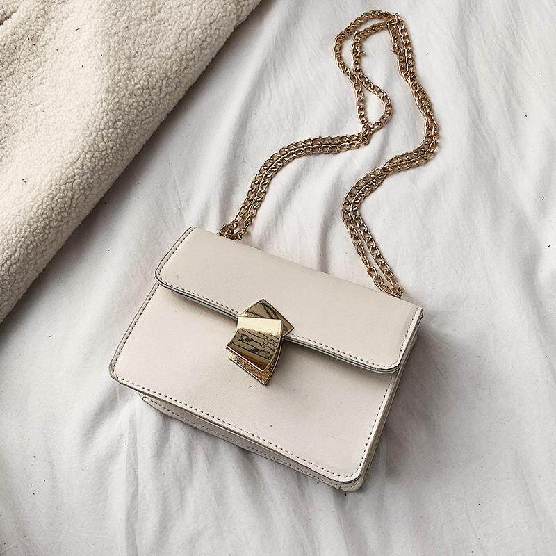 กระเป๋า 2020夏天上新小包包小小方包chic链条百搭单肩斜挎包时尚简约韩版  