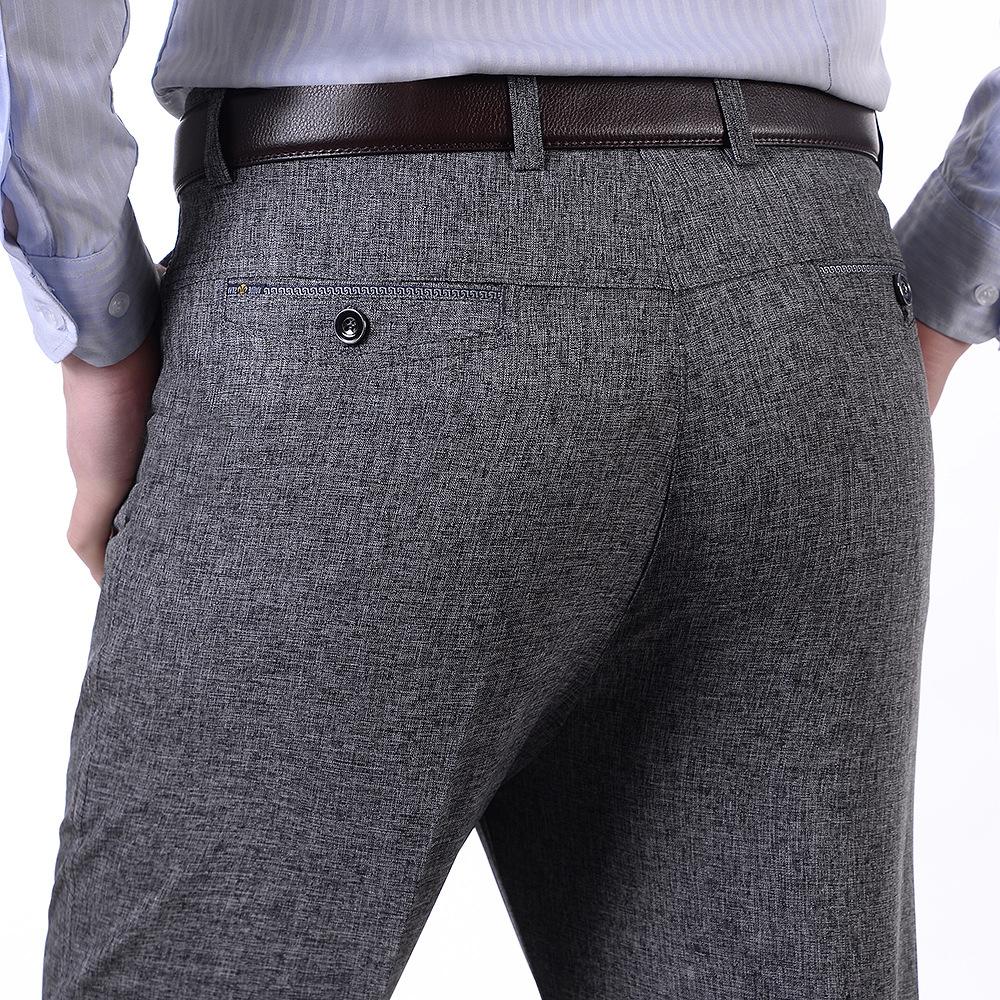 le printemps et l'été la section mince d'âge moyen, hommes occasionnels pantalons loose droite pantalon hommes d'âge moyen pantalons taille haute, hommes de porter un pantalon de papa le printemps et l'été la section mince d'âge moyen, hommes occasionnels pantalons loose droite pantalon hommes d'âge moyen pantalons taille haute, hommes de porter un pantalon de papa