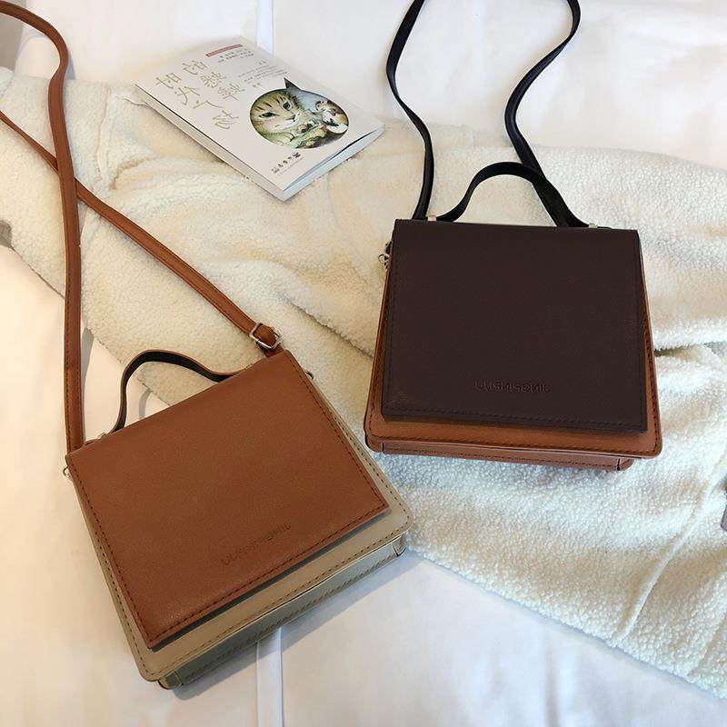 กระเป๋า 手提包包2020新款森系众单肩包简约百搭斜挎包小女2020潮款女包包  