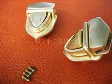 精工纯铜箱包插锁 手工皮具适用 CS101