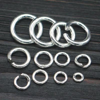 925纯银扣子环 素银diy配件开口 闭口死口环手链项链搭扣连接圆圈-淘宝网 925纯银扣子环 素银diy配件开口 闭口死口环手链项链搭扣连接圆圈-淘宝网