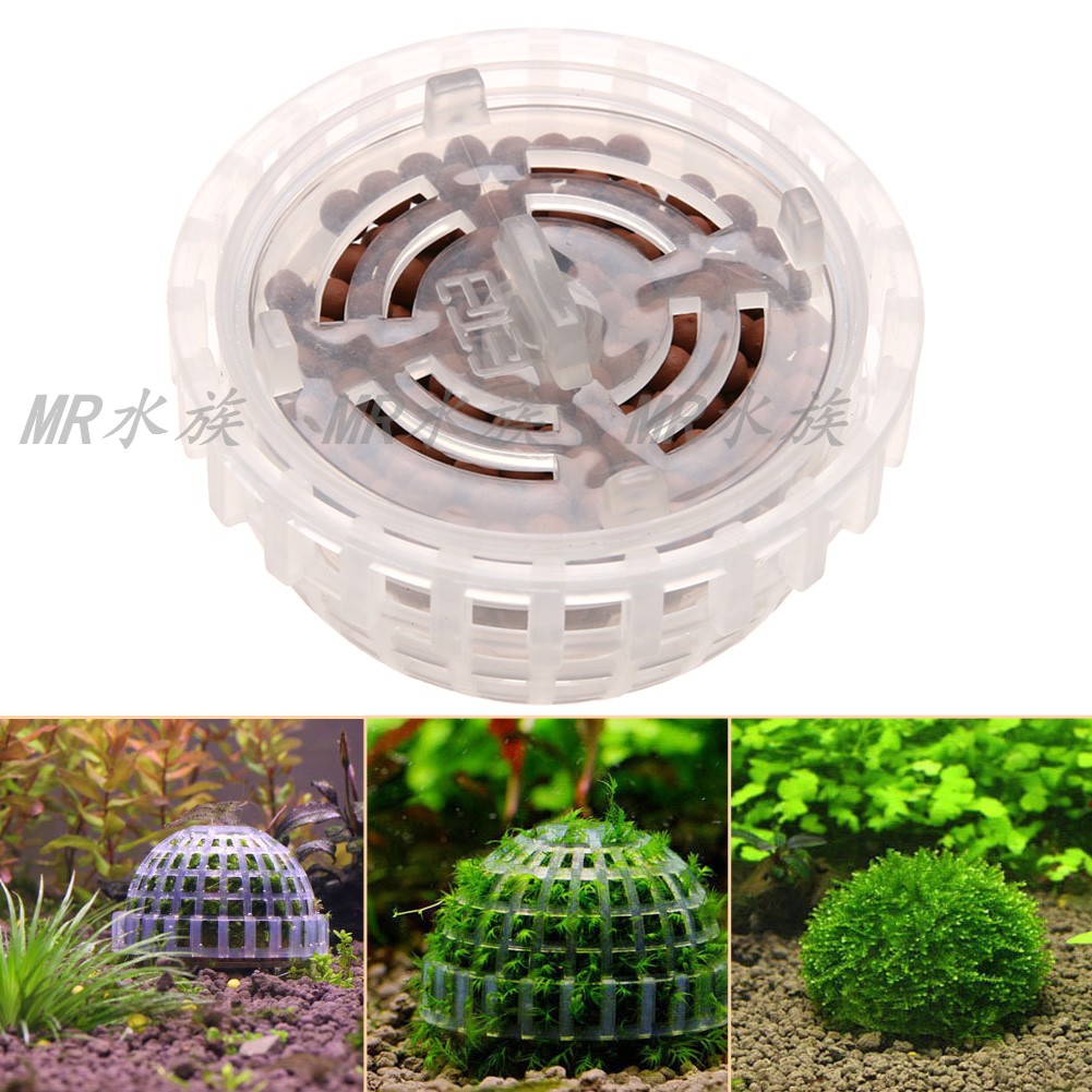 Meiyi Transparent Sink Water Ball Moss Ball Moss Pet Shrimp House Avoid Breeding Containing Mineral Ball Grass Jar