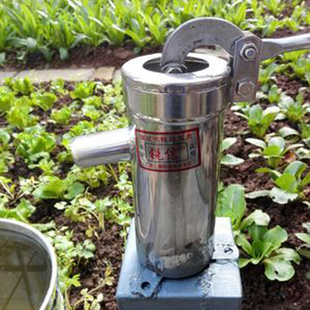 不锈钢加厚款水井手摇水泵家用井水手动压水泵井用抽水泵