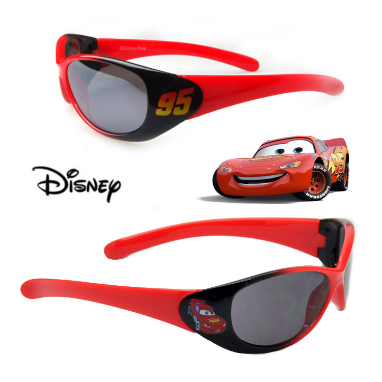 迪士尼兒童太陽鏡男童麥昆墨鏡 3-8歲兒童防紫外線遮眼鏡鏡