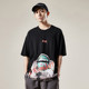 VII universe put the end of summer the trend of the original astronauts printing OVERSIZE loose round neck short-sleeved T-shirt men VII universe put the end of summer the trend of the original astronauts printing OVERSIZE loose round neck short-sleeved T-shirt men
