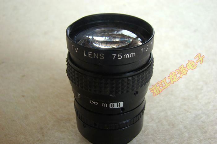 日本进口 工业镜头 tv lens 75mm 1:2.7 ccd摄像镜头