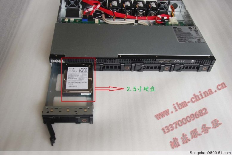 八核主机 静音 dell e5410*2/8g内存 4sata 秒dell 1950 1u服务器