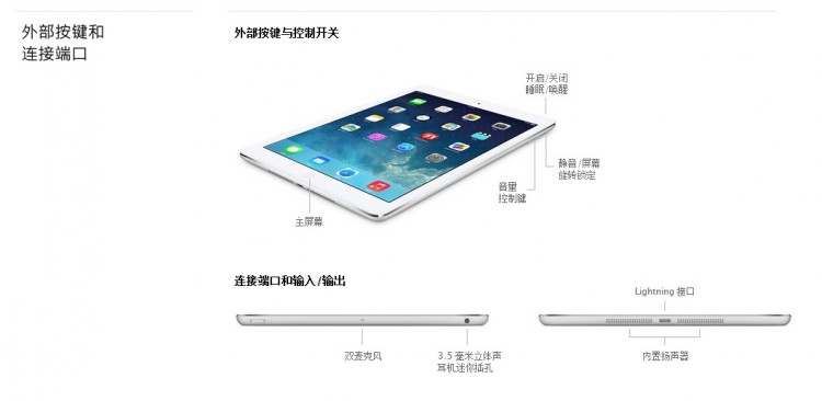 00元】正品国行apple/苹果 ipad air 16gb wifi/4g ipad5 ipadair联保