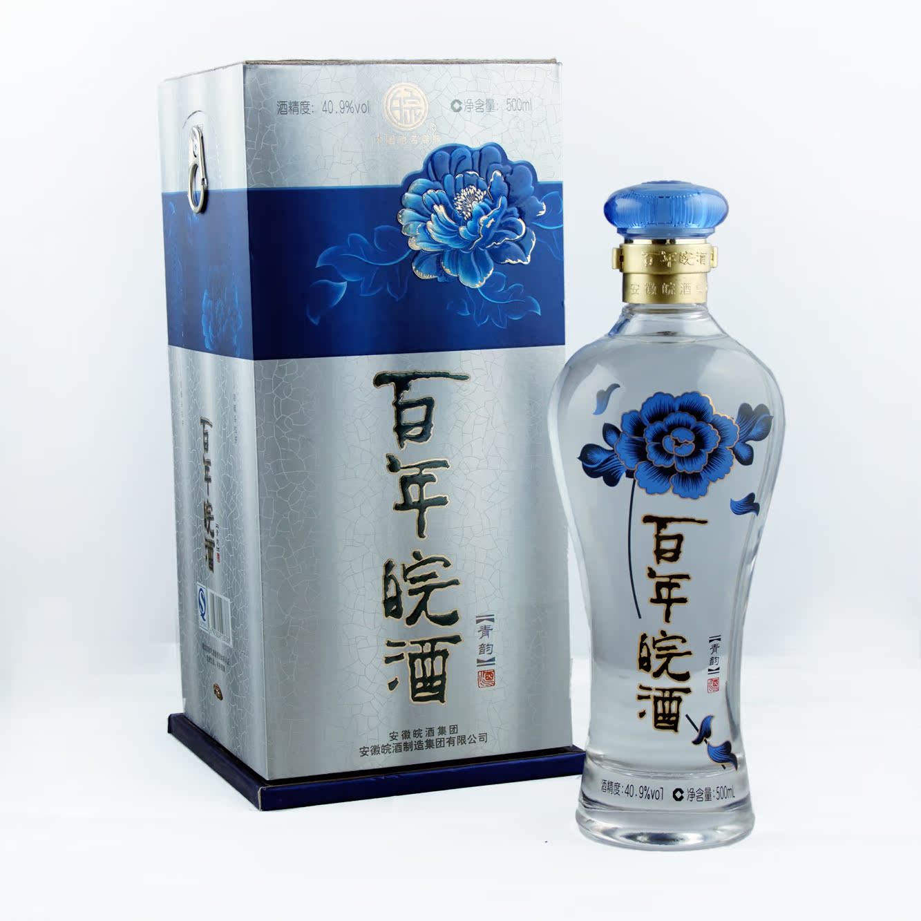 百年皖酒青韵40.9度 500ml