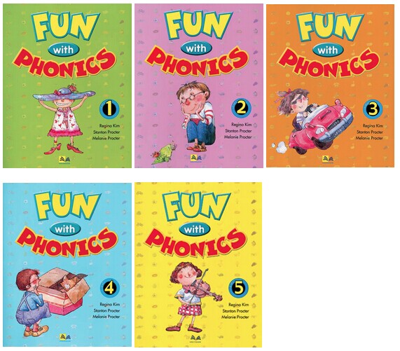 fun with phonics 全套5册 带cd