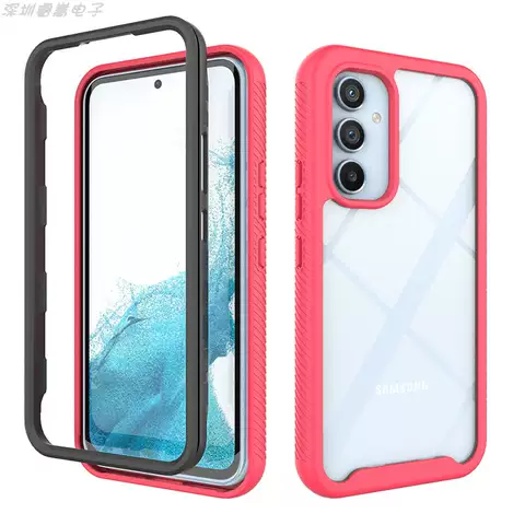 Phone Cases Covers Transparent Clear Silicone TPU Tough Shockproof Galaxy A54, Galaxy A34, Galaxy A24, Galaxy A14,