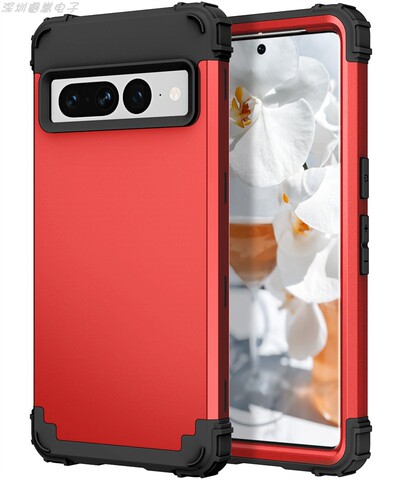 Tough Shockproof Airbag Corner Hybrid Protection 7, 7 Pro Google Pixel Phone Case