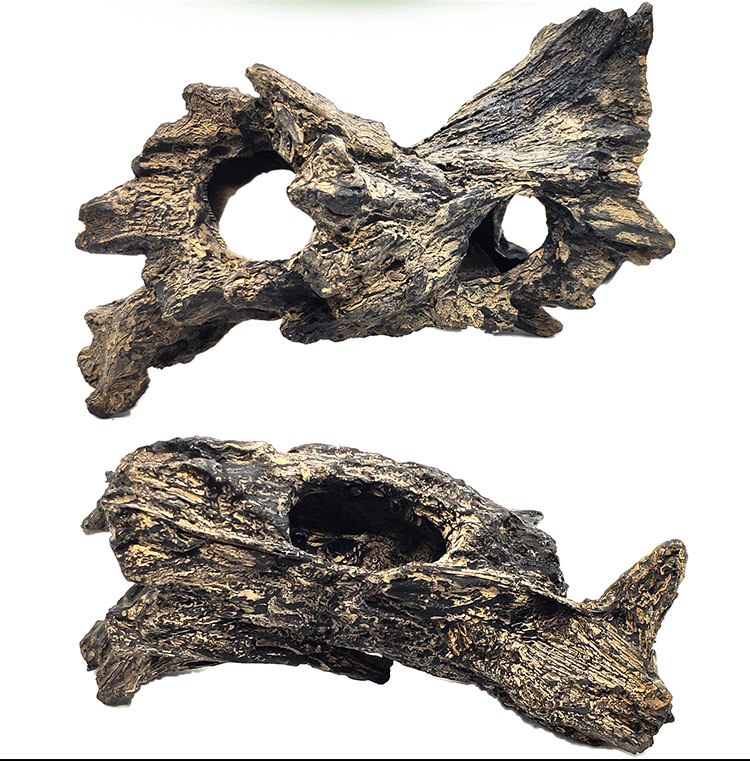 Taiwan up Yabo New Yabo Simulation Submerged Wood Resin Submerged Wood Special-Shaped Avoid Crystal Shrimp Wood YS-324