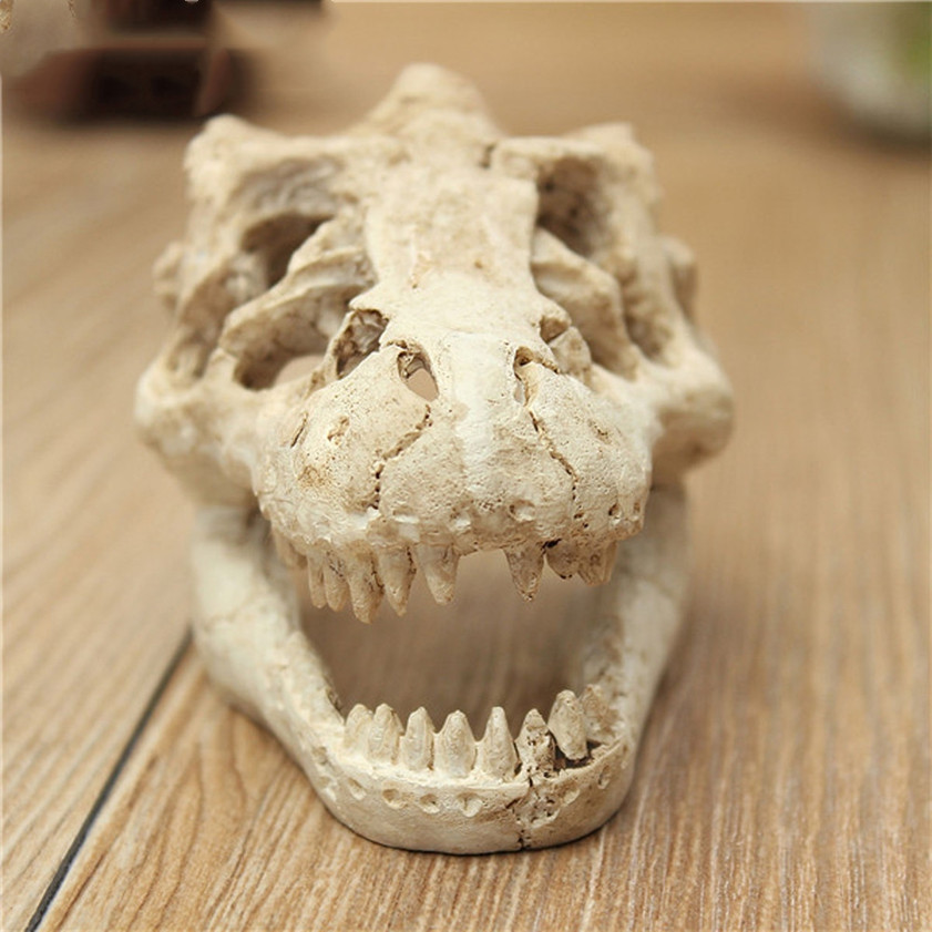 Fish Tank Aquarium Landscaping Fish Tank Decoration Landscaping Aquatic Plants Landscaping Dinosaur Skull Resin Skull Free Shipping