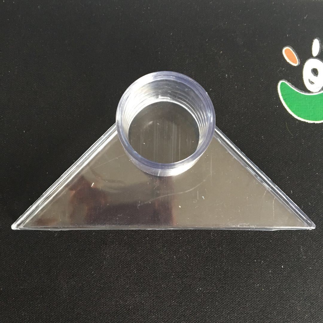 Fish Tank Transparent Duckbill Dragon Fish Tank Bottom Outlet Triangle Duckbill Water Supply Pipe Acrylic Nozzle Nozzle