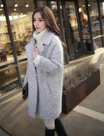 如何搭配白色高领套头毛衣女韩版秋冬季中长款