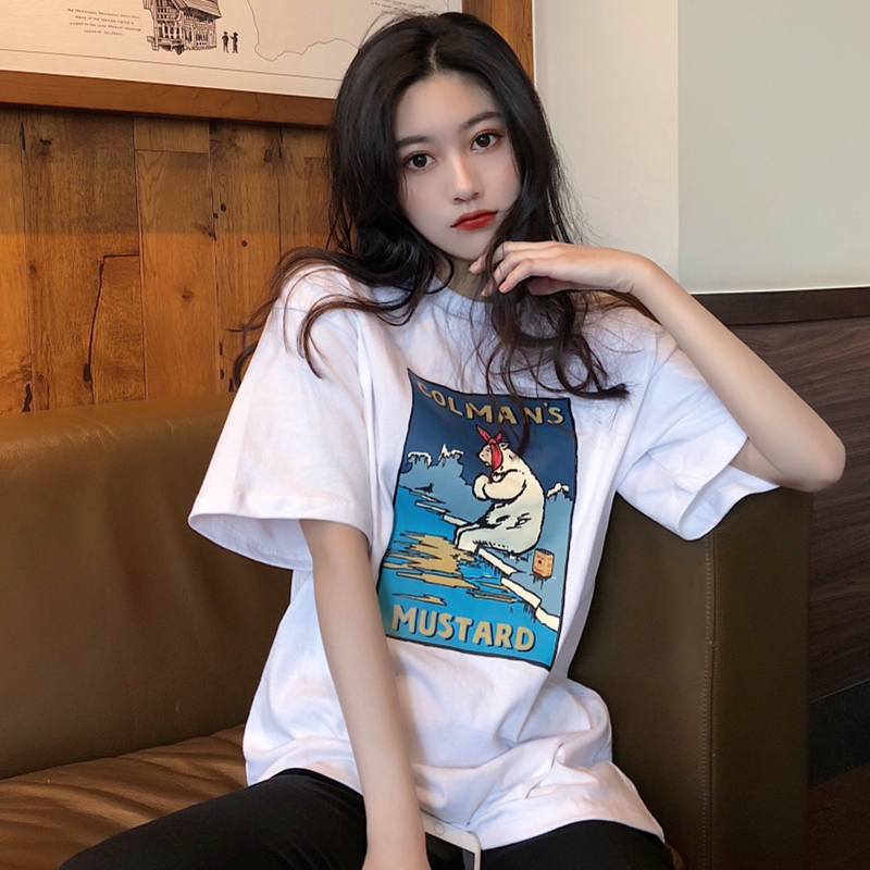 t-shirt femmes version coréenne de la joueuse joker manches courtes tops chic de l'été de nouvelles en vrac de loisirs col rond creux shirt t-shirt marée t-shirt femmes version coréenne de la joueuse joker manches courtes tops chic de l'été de nouvelles en vrac de loisirs col rond creux shirt t-shirt marée