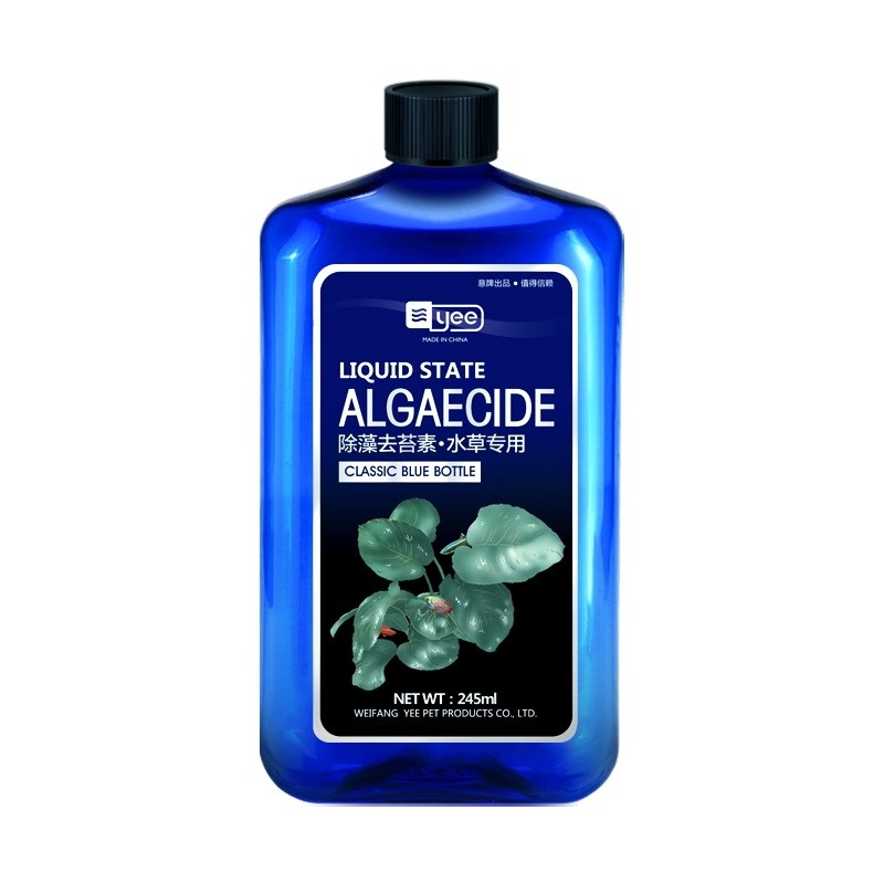 Yee Fish Tank Algaecide Moss Remover Scavenging Agent Moss Remover Green Brown Algae Silk Algae Black Hair Algae Remove Green Water